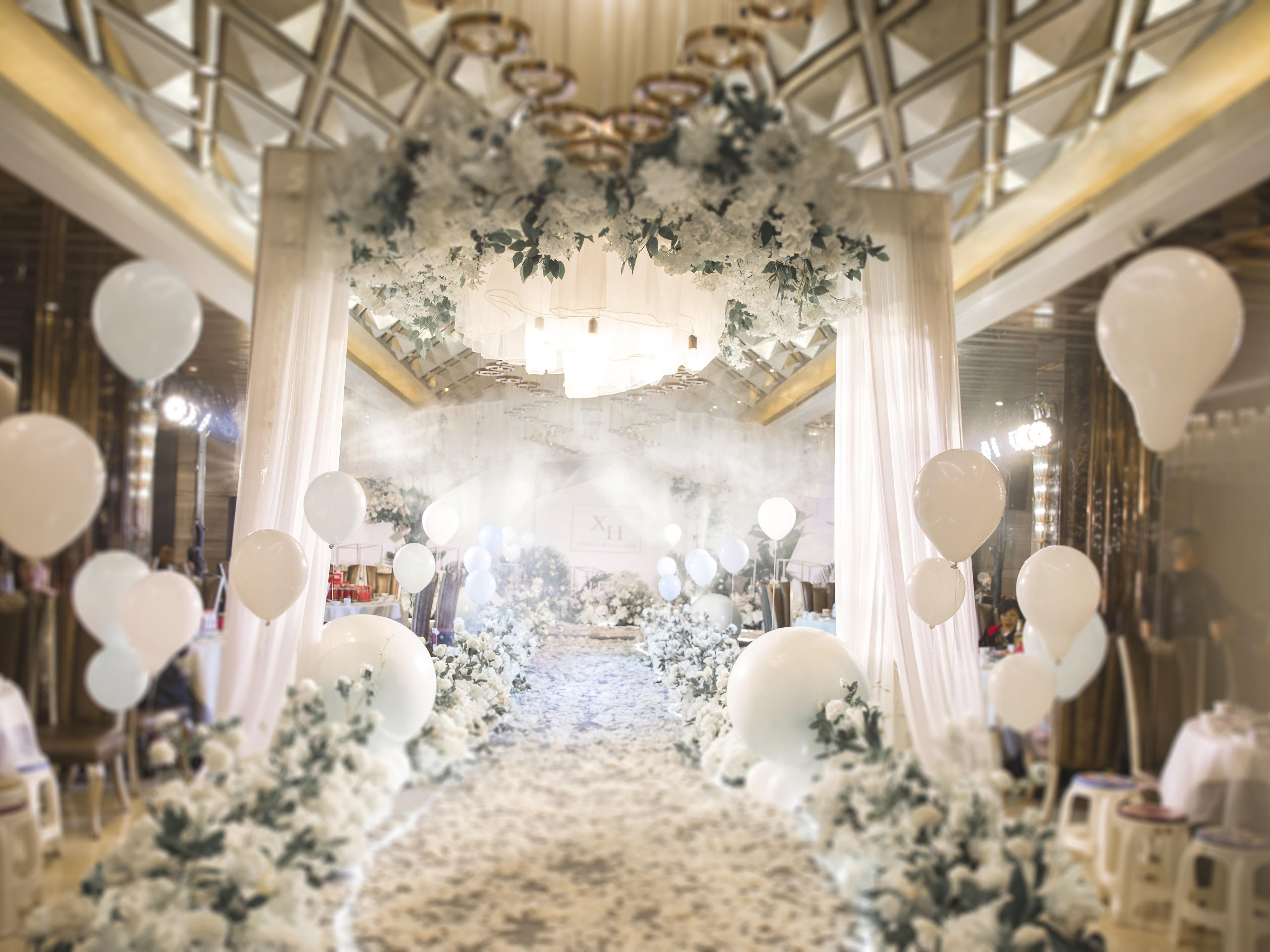 和席酒楼 小清新定制婚礼  底层高酒店