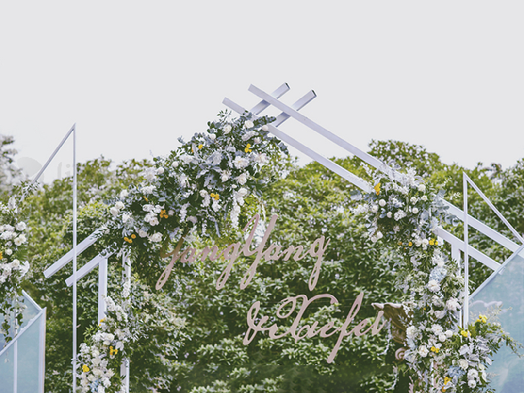 私人定制户外婚礼 小清新 婚礼场景「且听风吟」