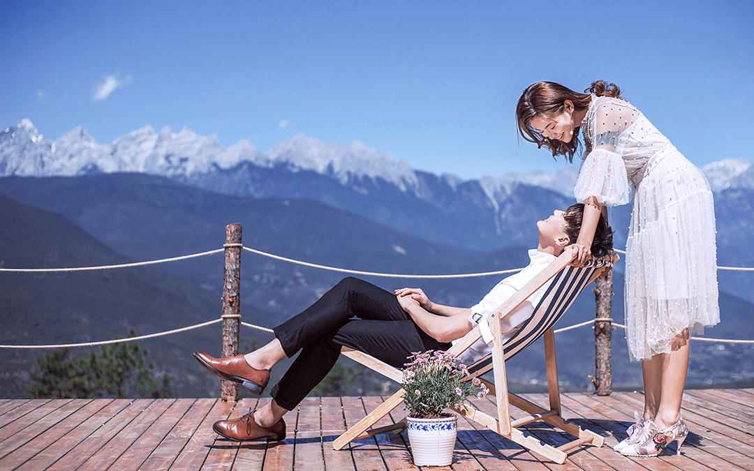 丽江大理双城任选旅拍：一价全包+接机+蜜月客栈