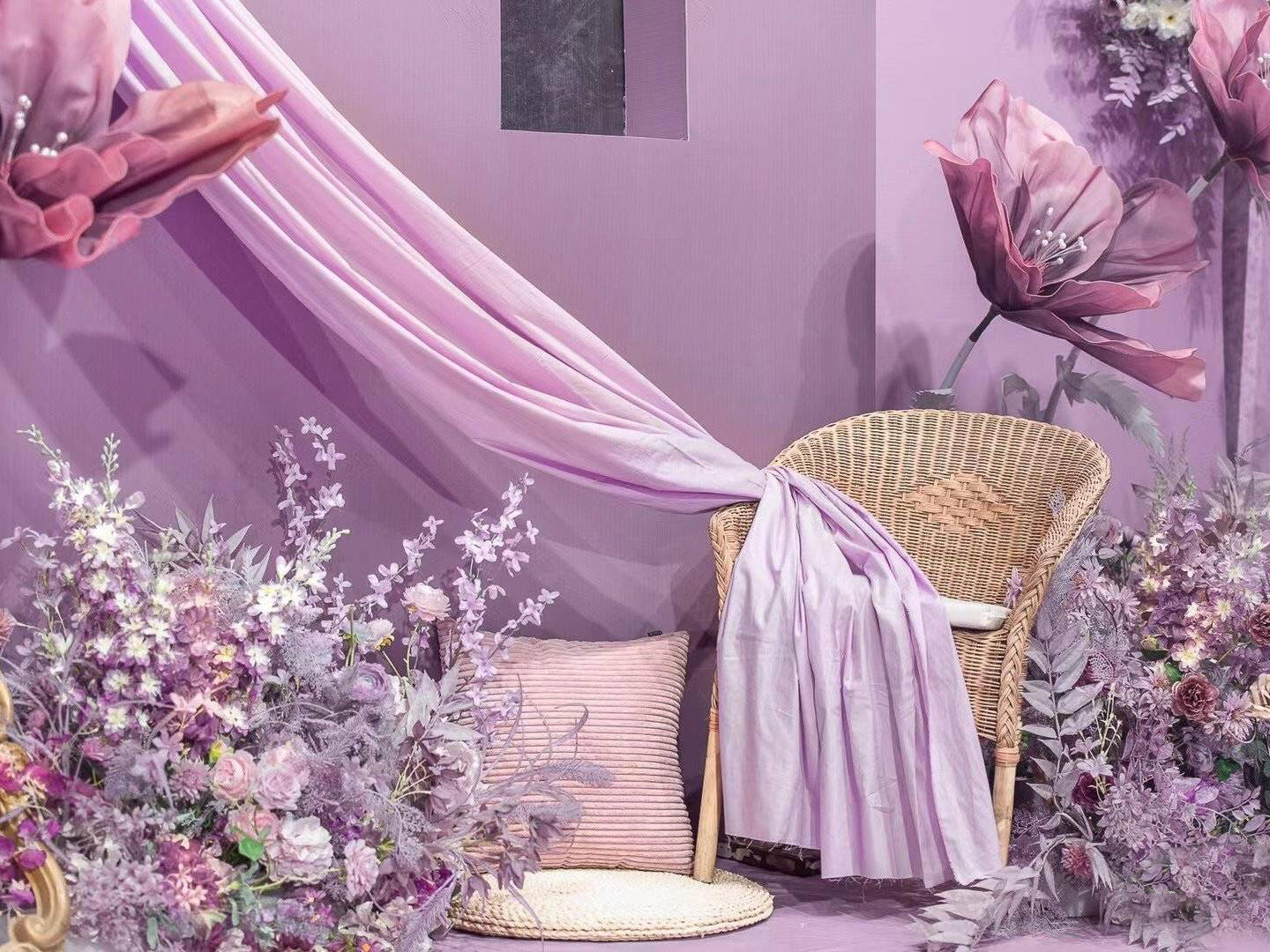 【十里岚山婚礼】紫色睡莲婚礼