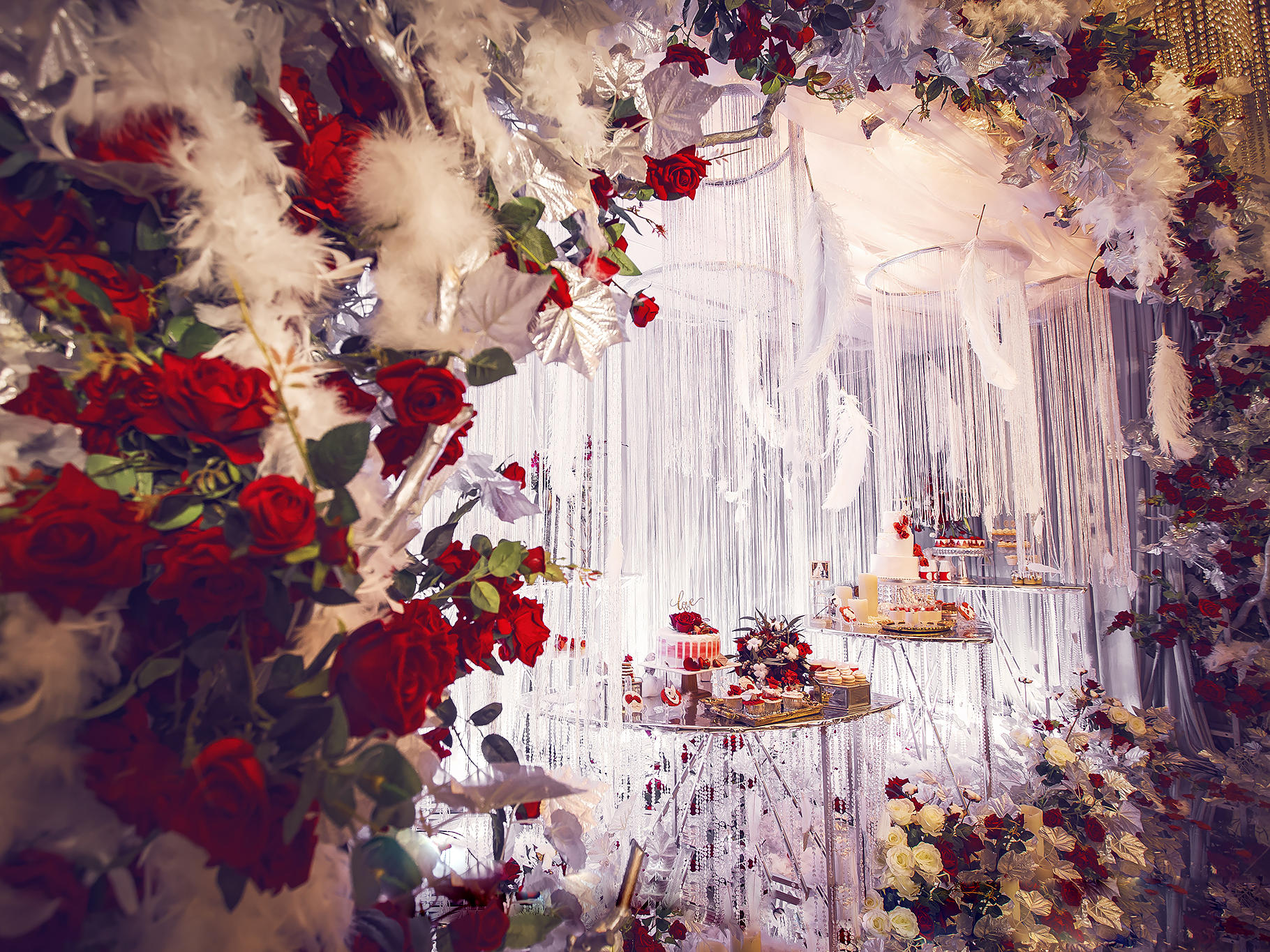 【幸福工厂】---白红色主题婚礼