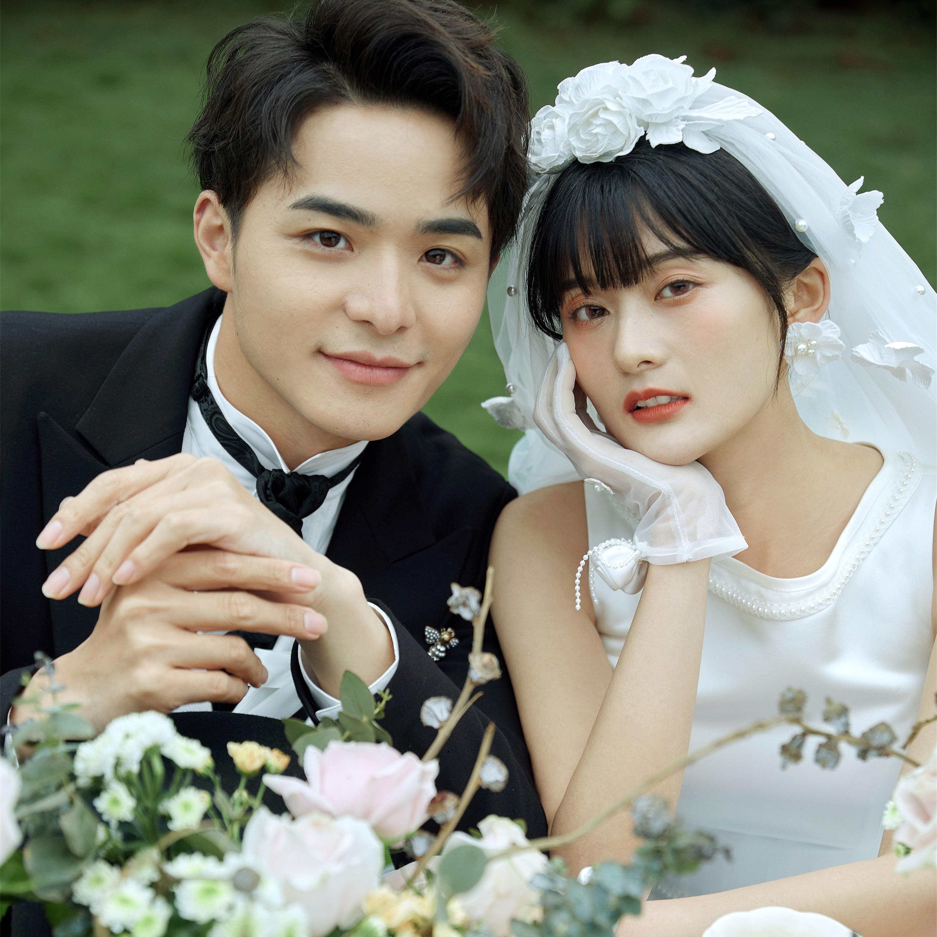 【刷爆朋友圈】森系婚纱照 底片全送