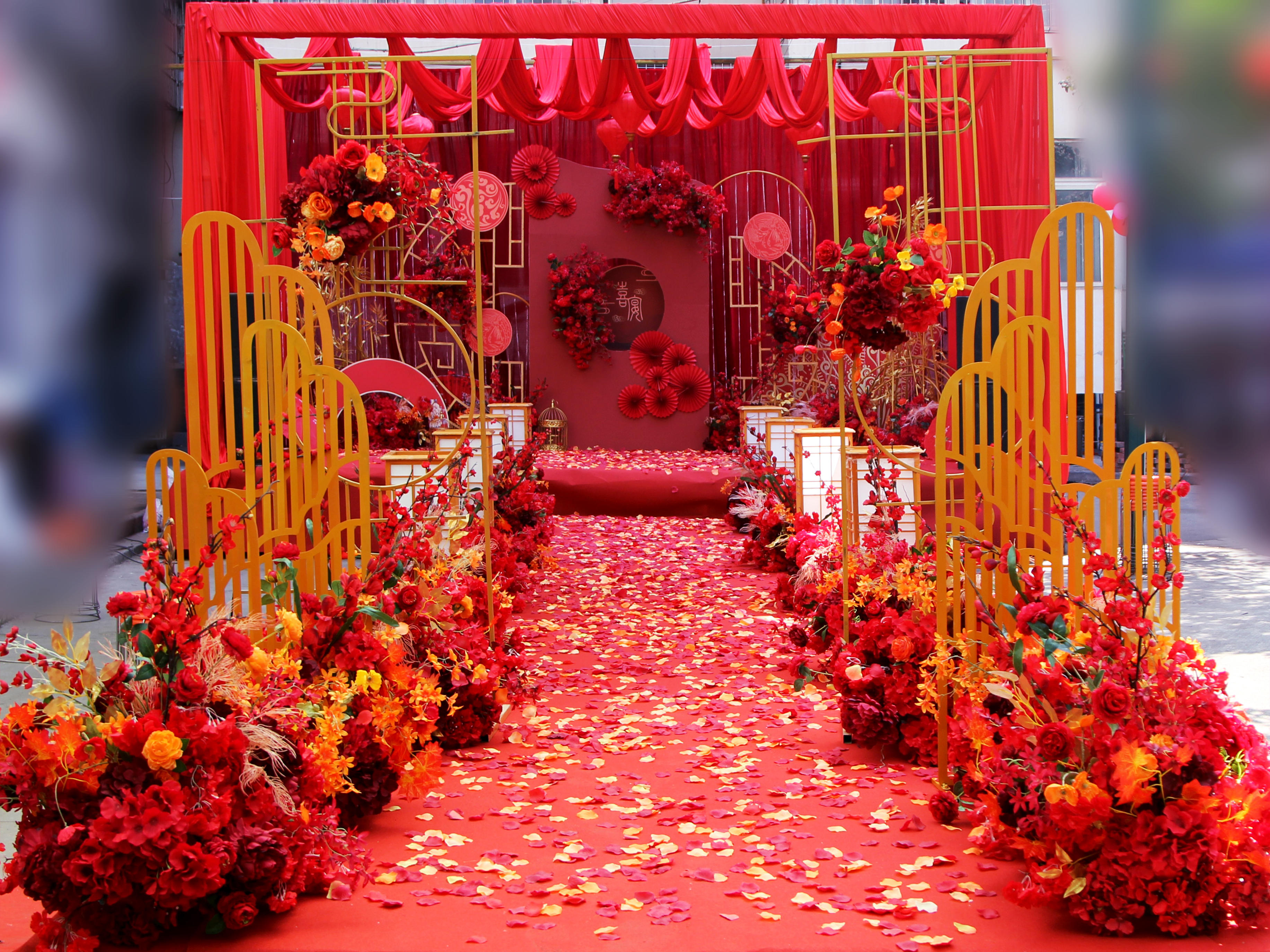 1314婚礼·大气唯美中式婚礼/户外高端中式婚礼