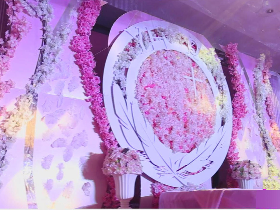 粉色佳人温馨浪漫主题婚礼