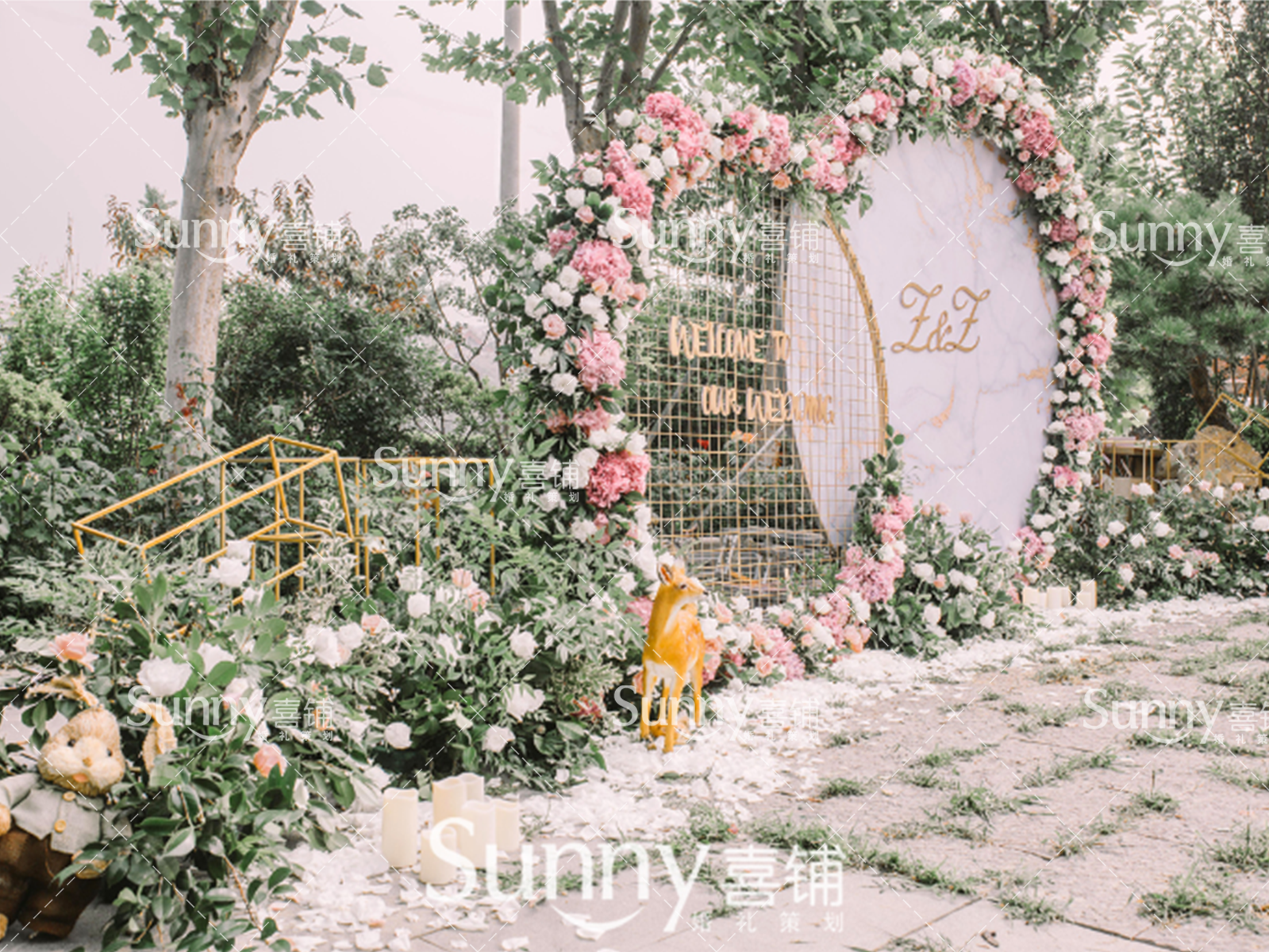 Sunny户外草坪婚礼—盛夏光年