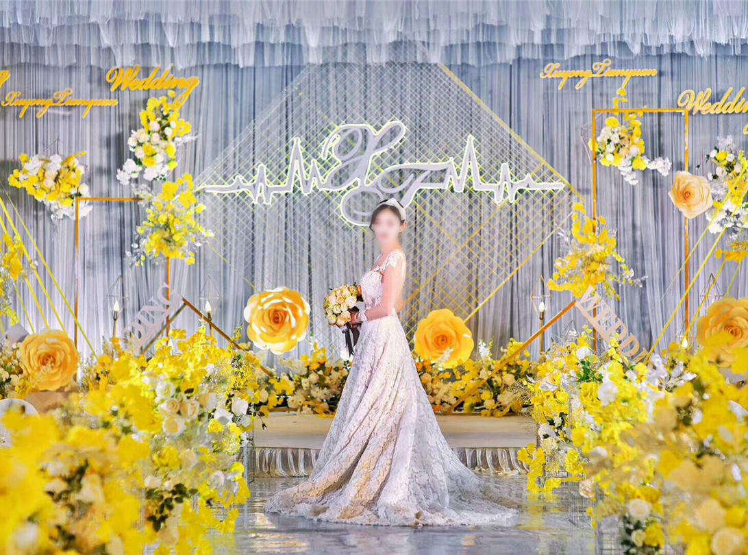 超高性价比香槟金婚礼集合无隐形消费