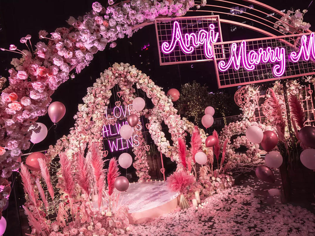 花嫁花婿全网热卖求婚策划套餐