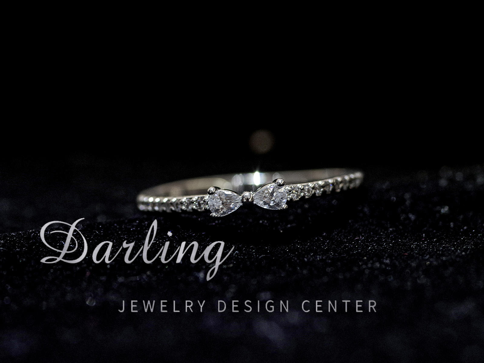 Darling原创设计 | 日常款排钻戒指