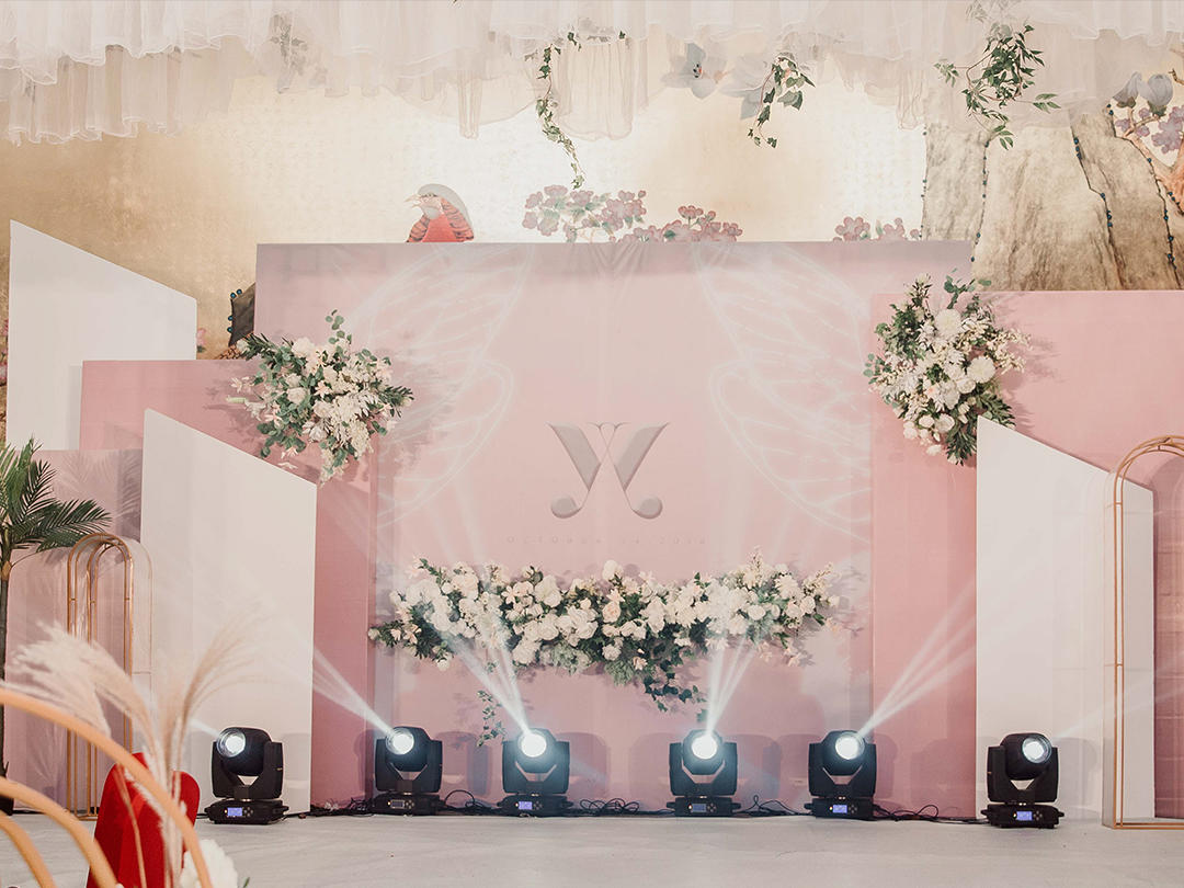 婚礼爆款色系-梦幻粉调