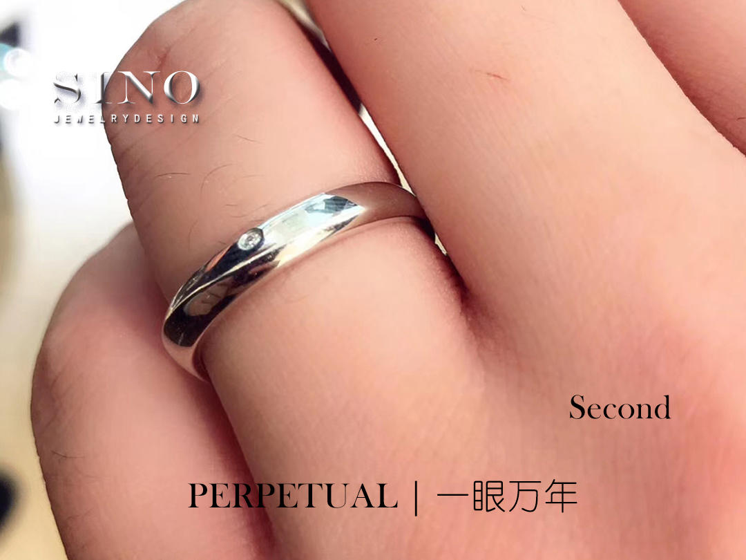 SINO对戒 | 设计定制 | 一眼万年Ⅱ