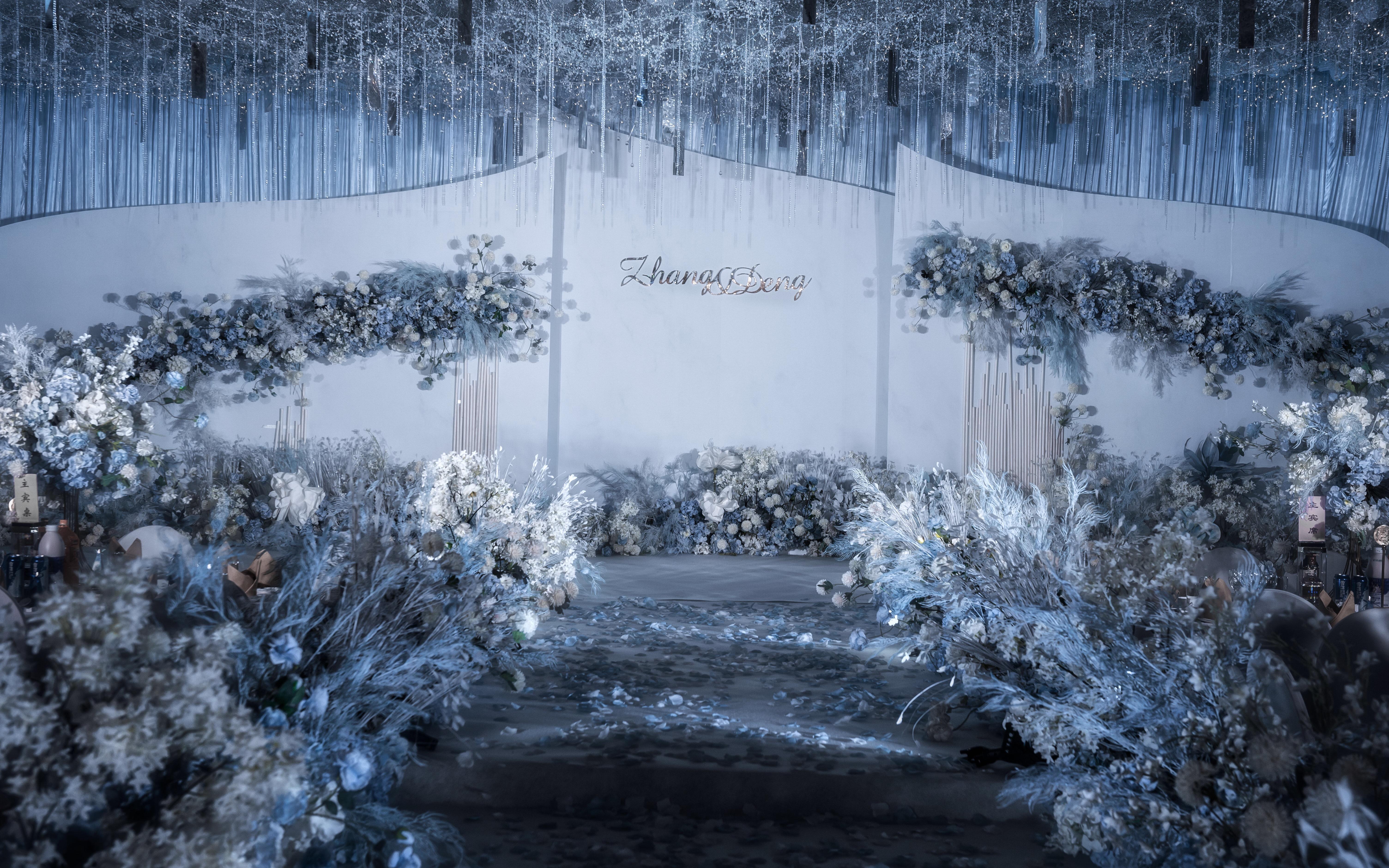 【维卡婚礼】大气唯美.两处吊顶+一价包干【实景】