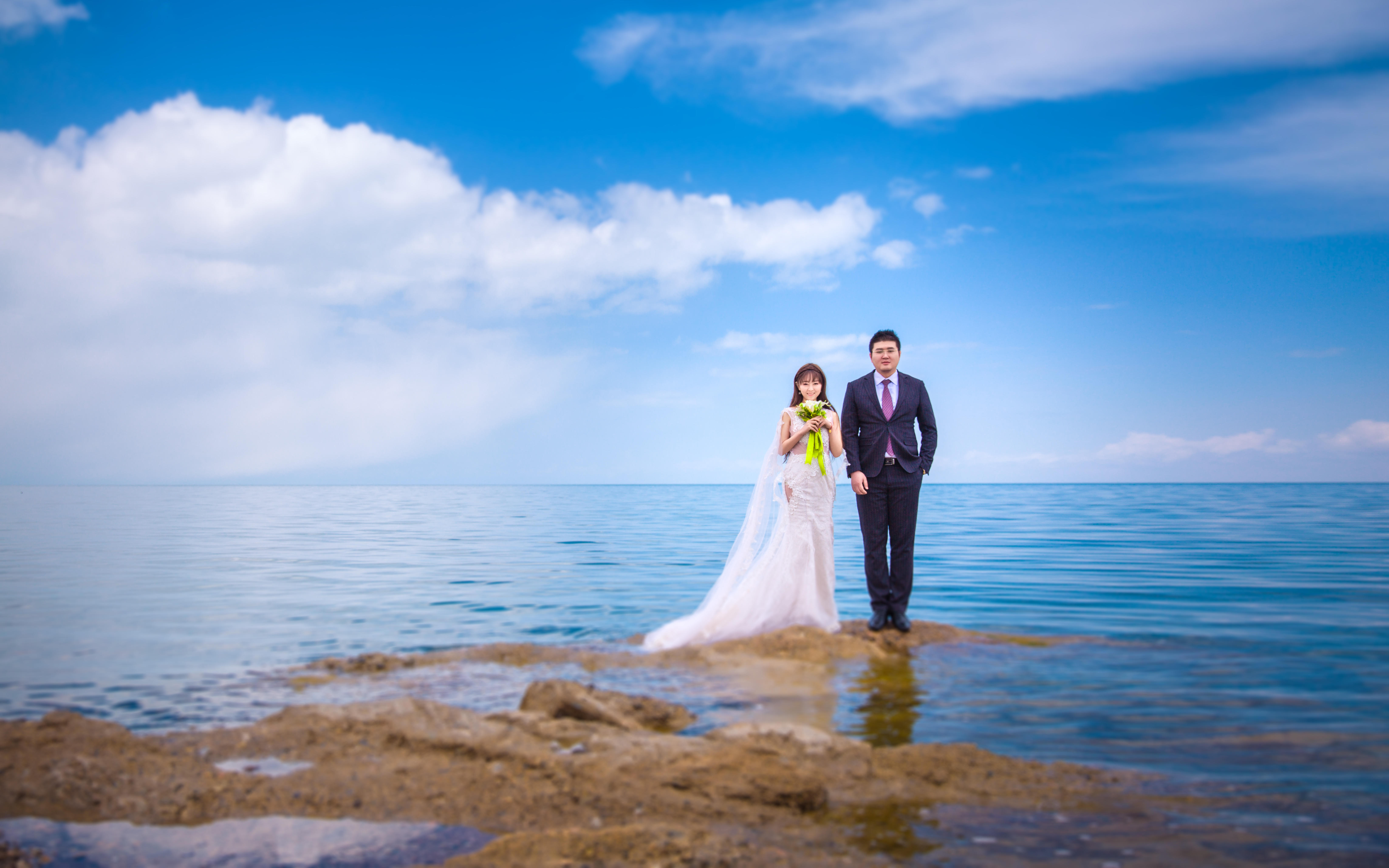 青海湖，连天公路，千里沙漠，全程旅拍