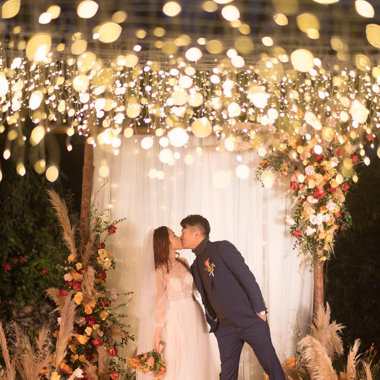 我的西式草坪户外婚礼   