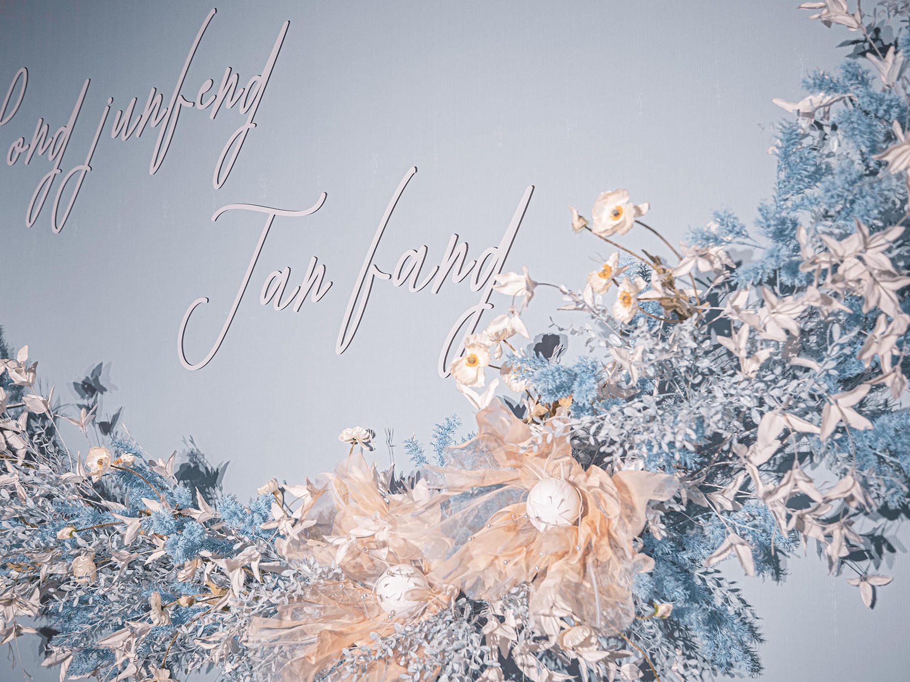 【洛亚皇朝婚礼】雾霾蓝 蓝色婚礼