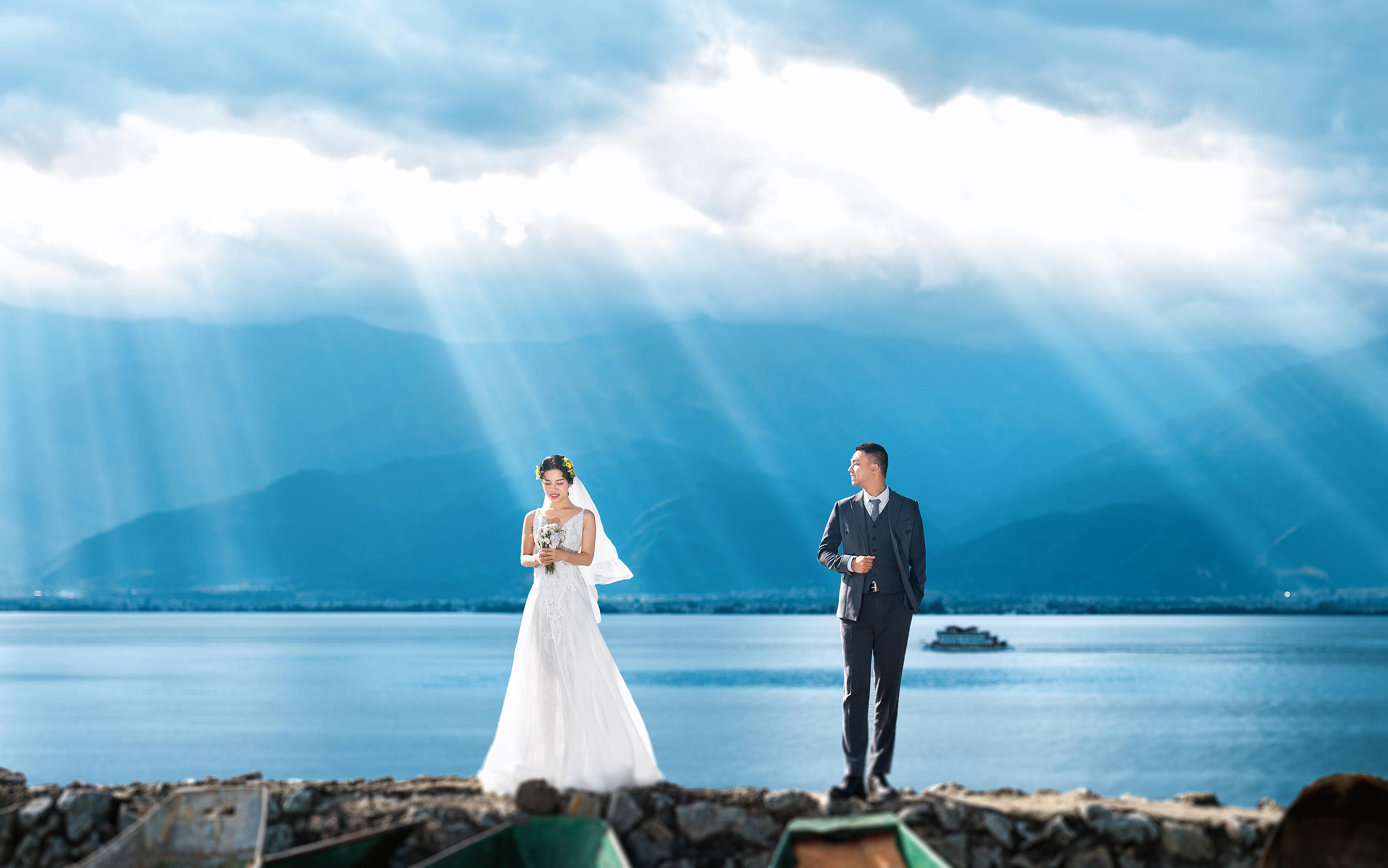 帝卡洛精推大理旅拍节省结婚当天1288元的新娘妆