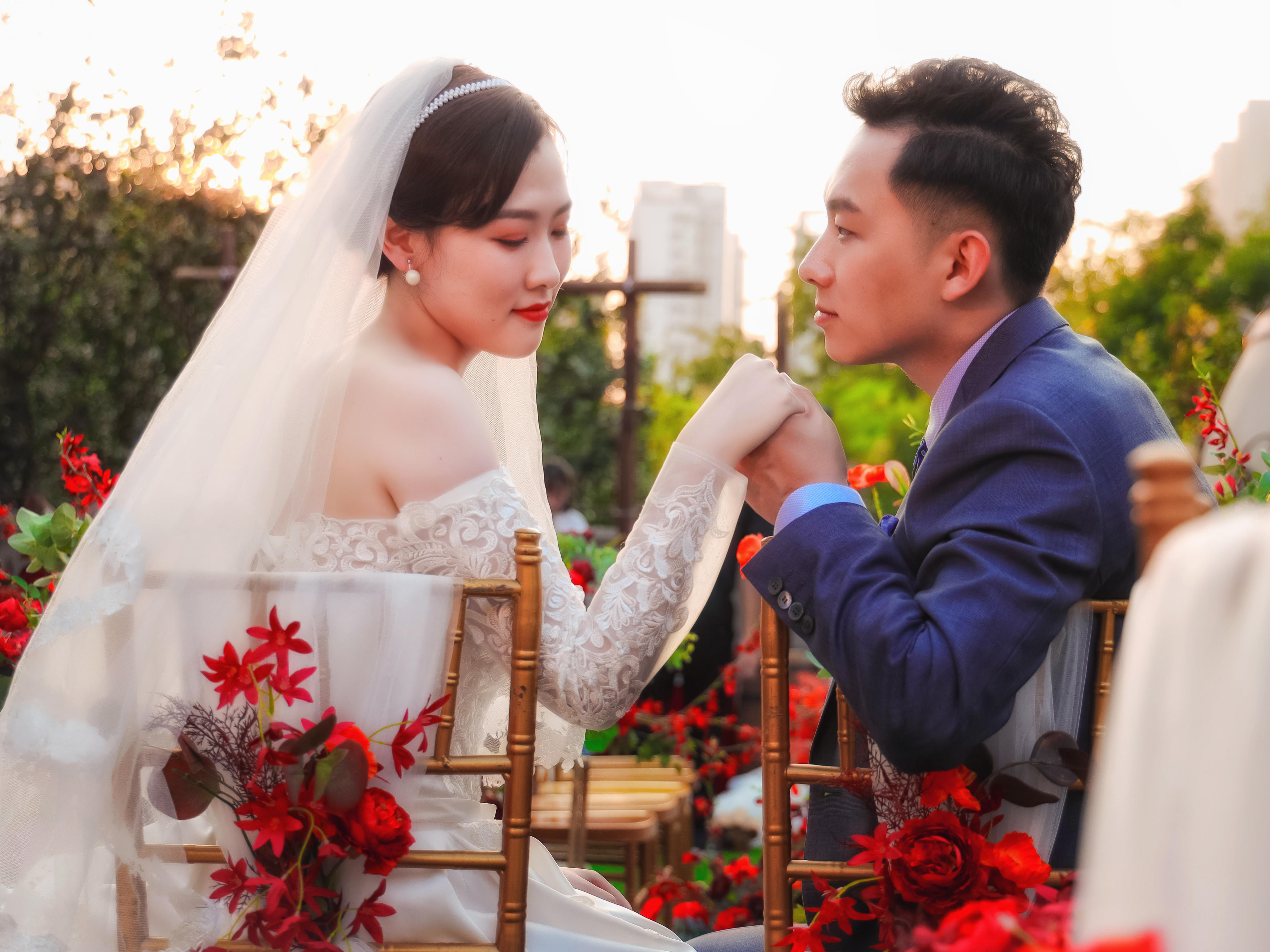 【秋季爆款】莫兰迪红大气婚礼