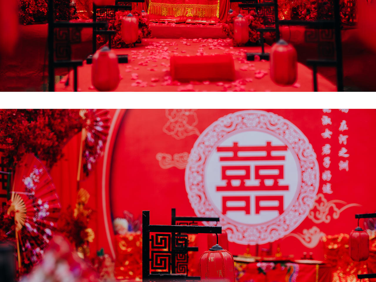 关关雎鸠，在河之洲-中式外场婚礼