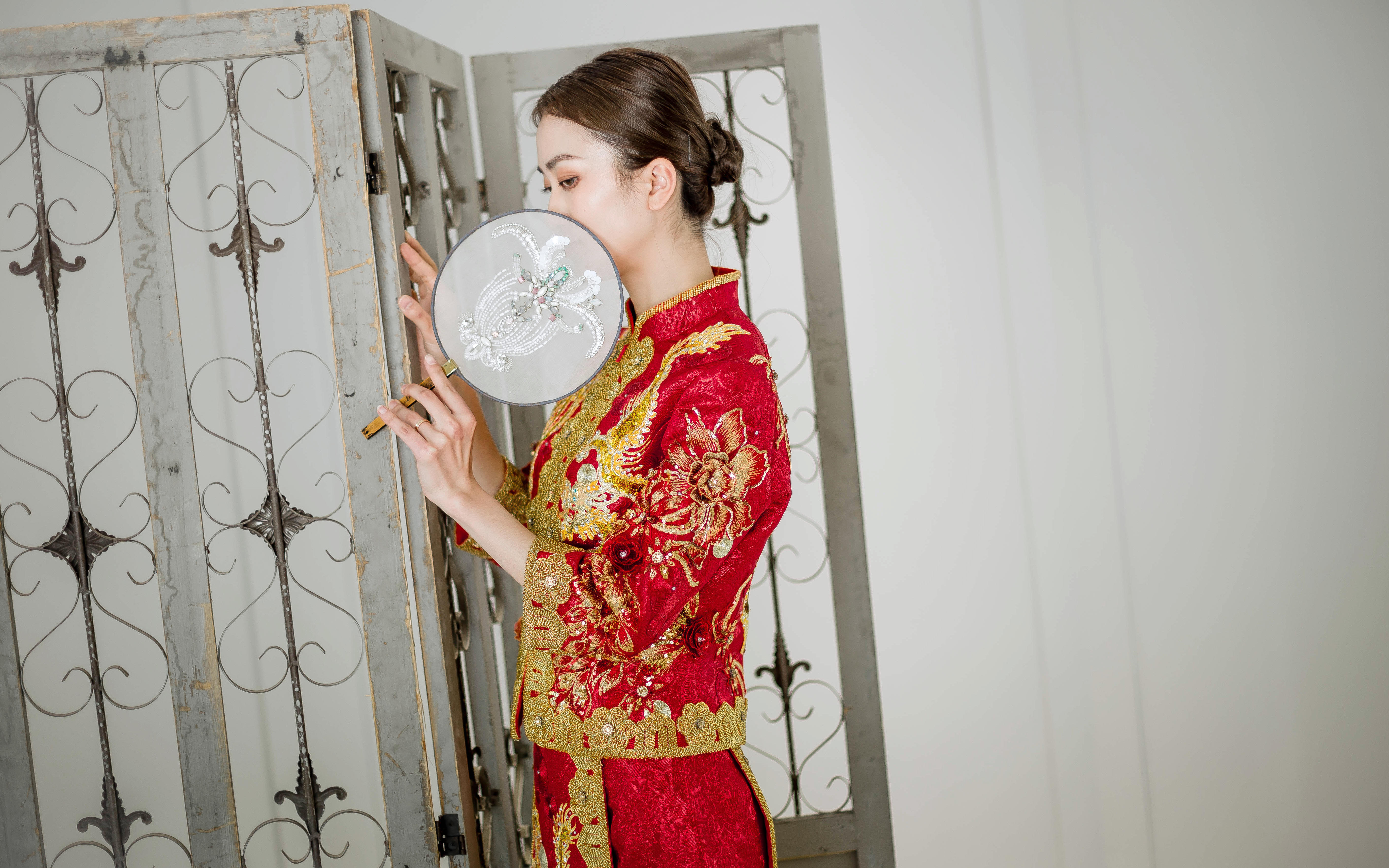 WOTON婚纱—中式秀禾