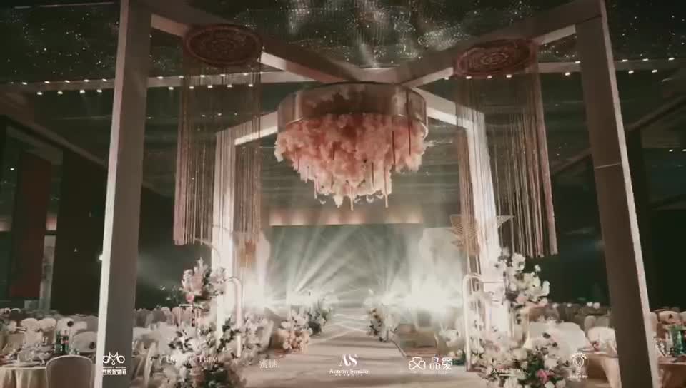 香槟色大气欧式婚礼   