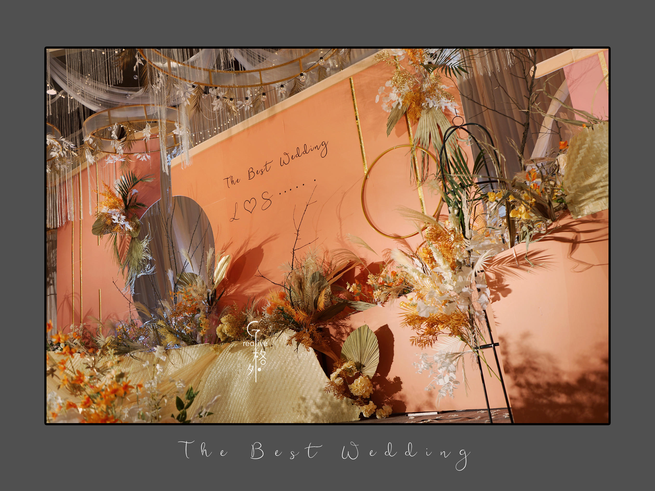 秋天的颜色，复古暖色系婚礼