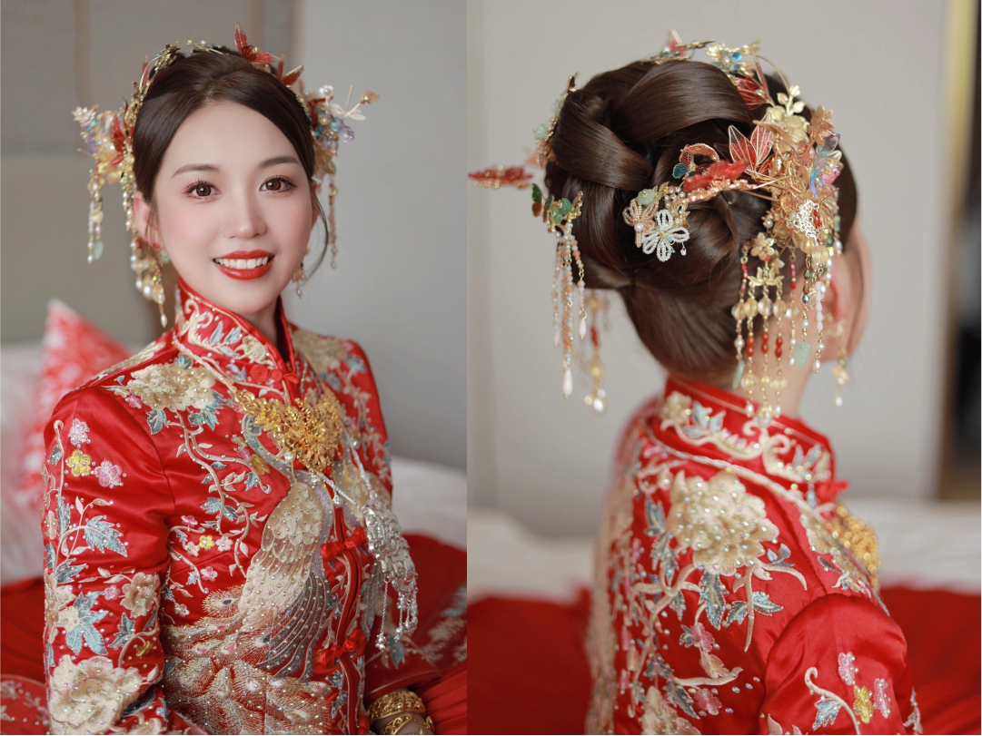 【减龄秀禾妆】简约不简单的中式秀禾造型