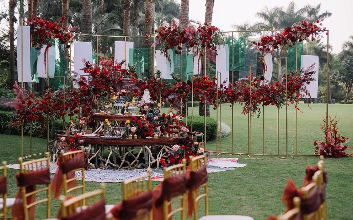 2020爆款秋色系婚礼限时特价