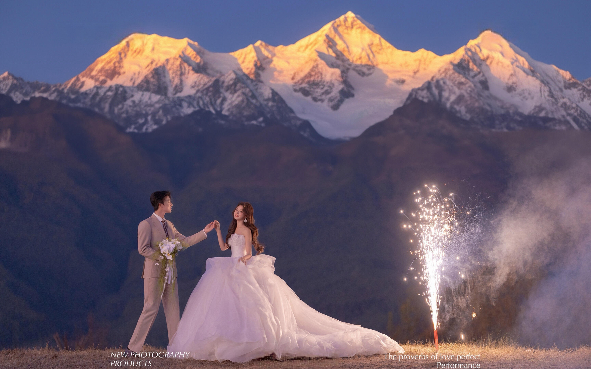日照金山，美得太權(quán)威了