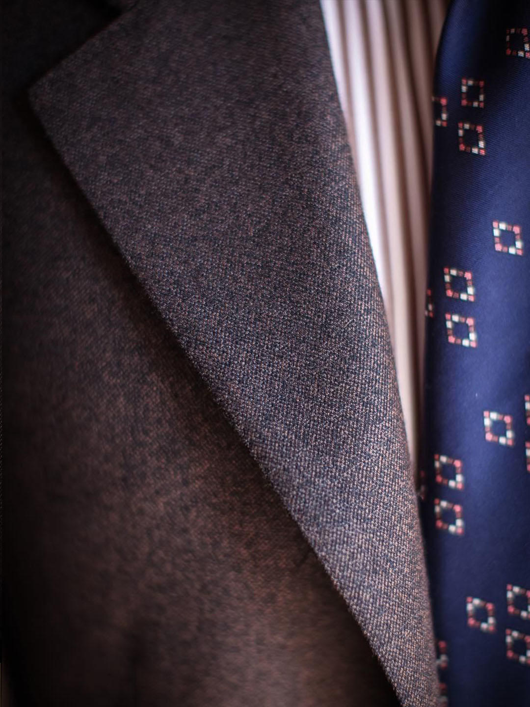 【绅鼎】咖啡色复古绅装结婚西服套装定制