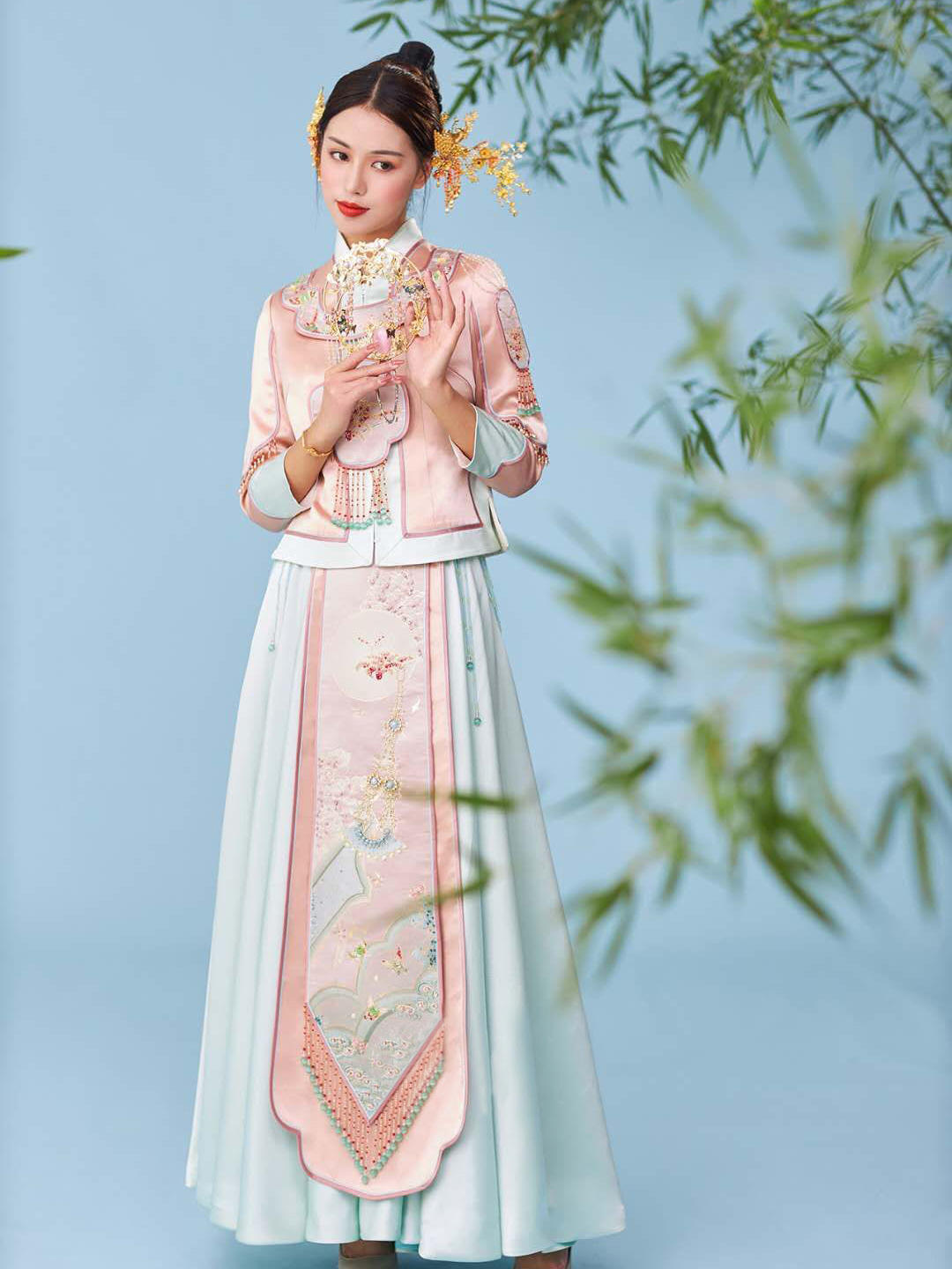 蘭羽婚纱【年末特惠】秀禾服马来褂中式婚纱