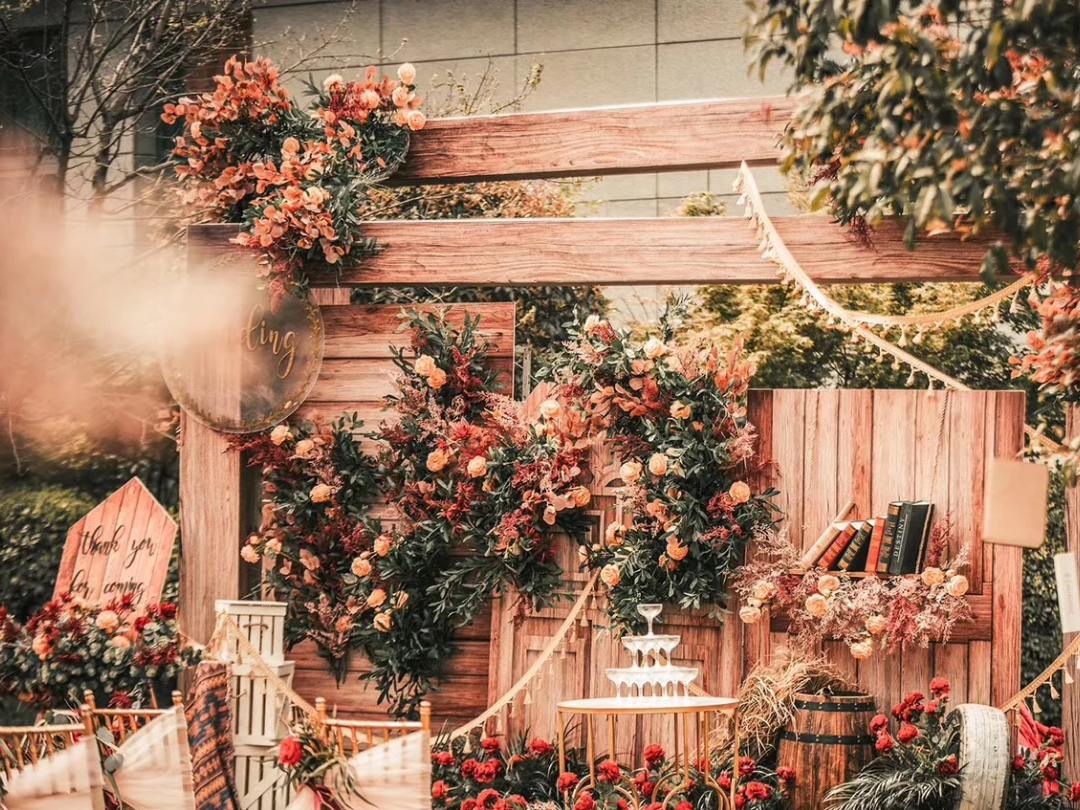 【吉满堂婚礼】&唯美室外森系婚礼