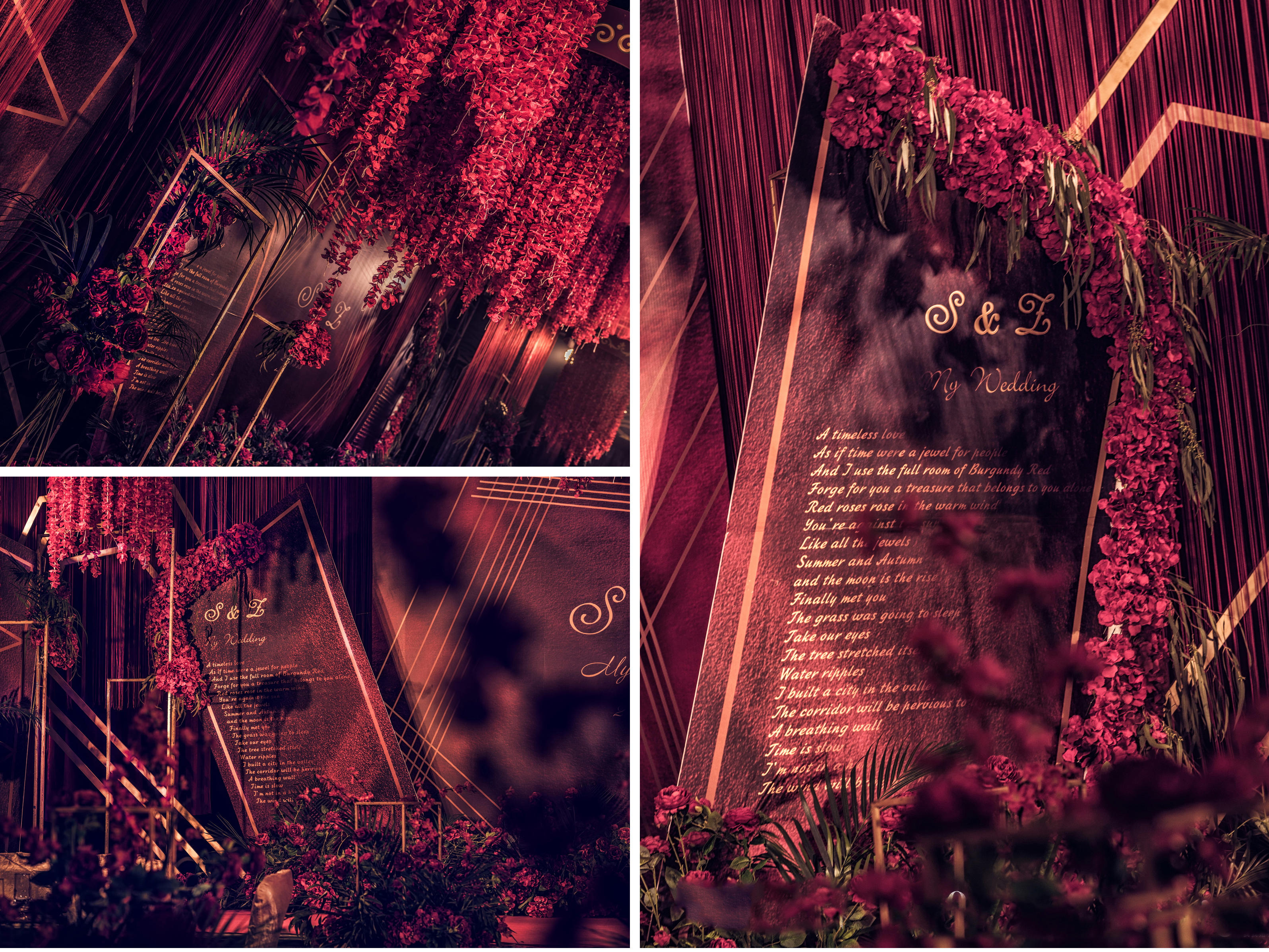 金典幸福丨白金汉爵&金黑主题婚礼