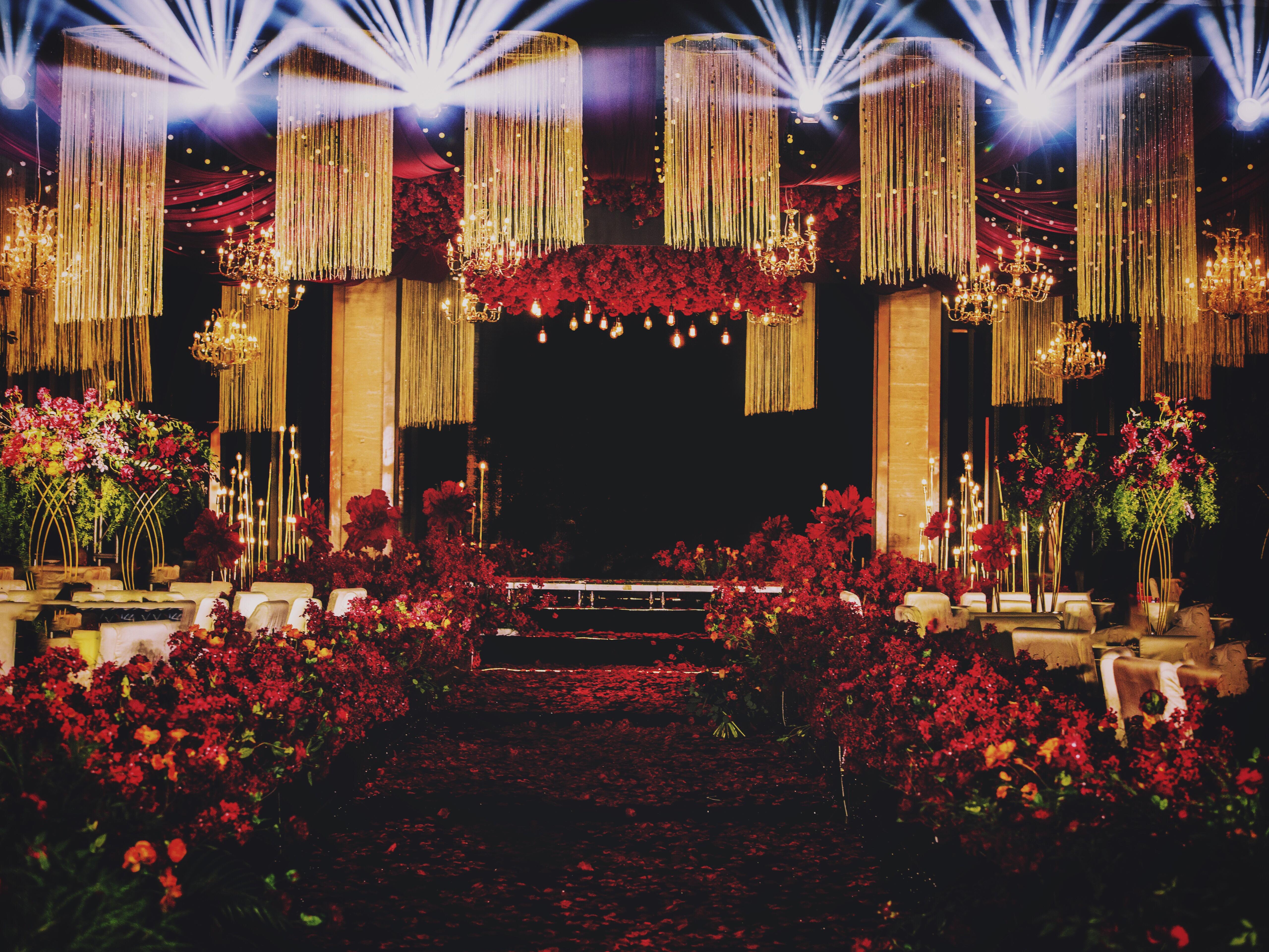 轻奢婚礼之选 红Red+Black黑色主题婚礼