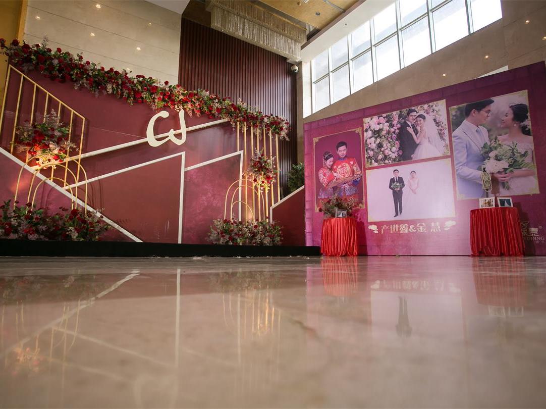 潜山七仙女多功能厅国际酒店拉菲红B