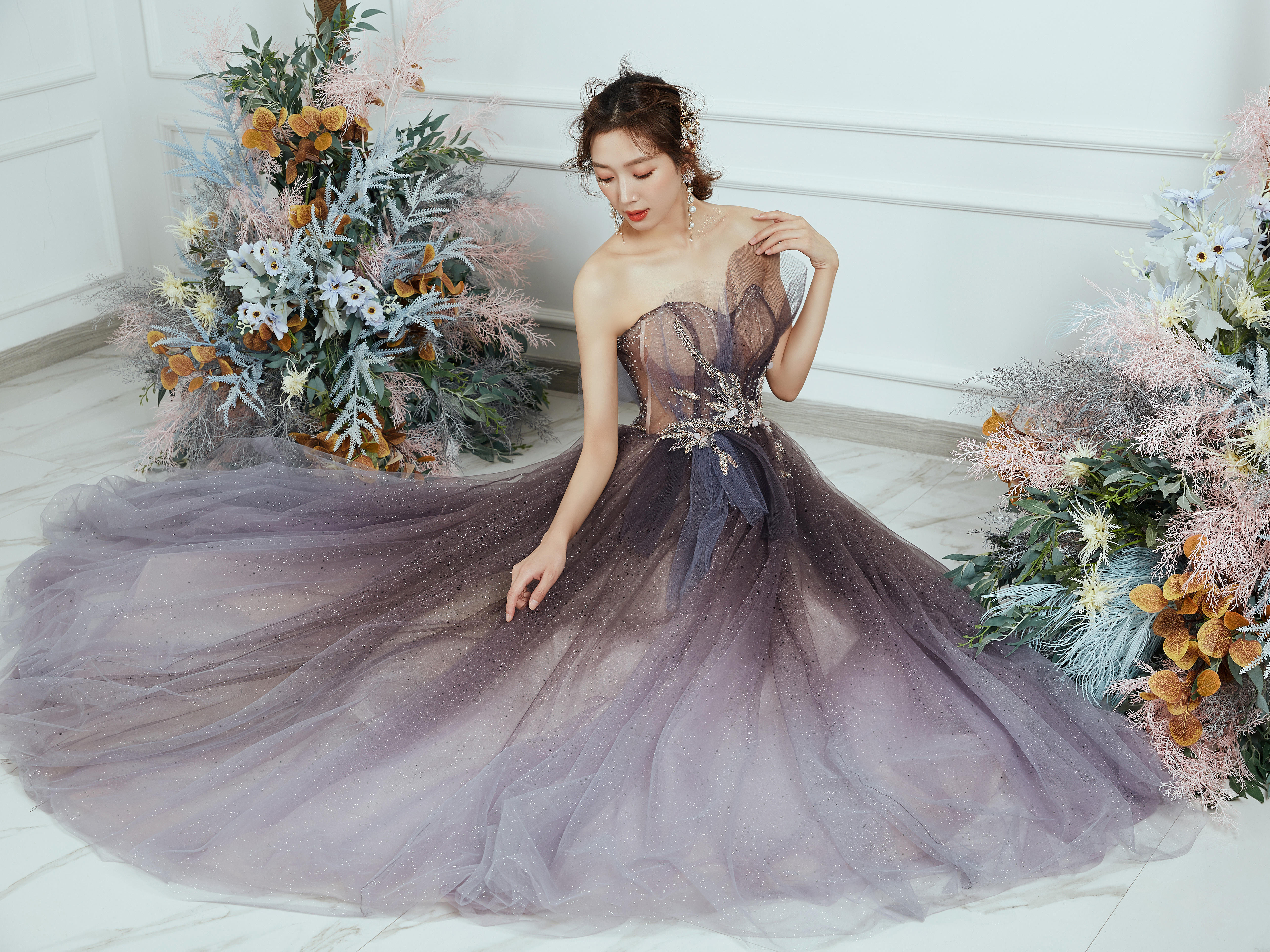 #Dico#精致轻奢  天鹅湖主题婚纱