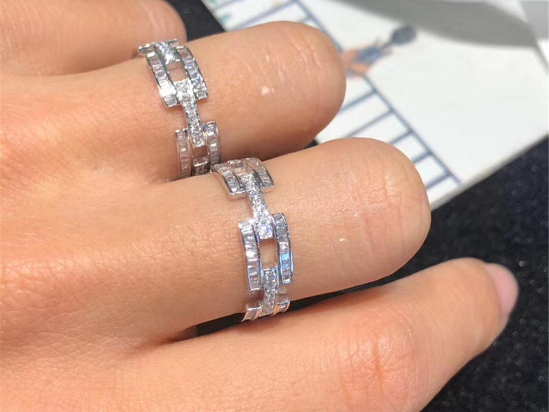 南昌关于爱-T方满钻86分18K金情侣对戒