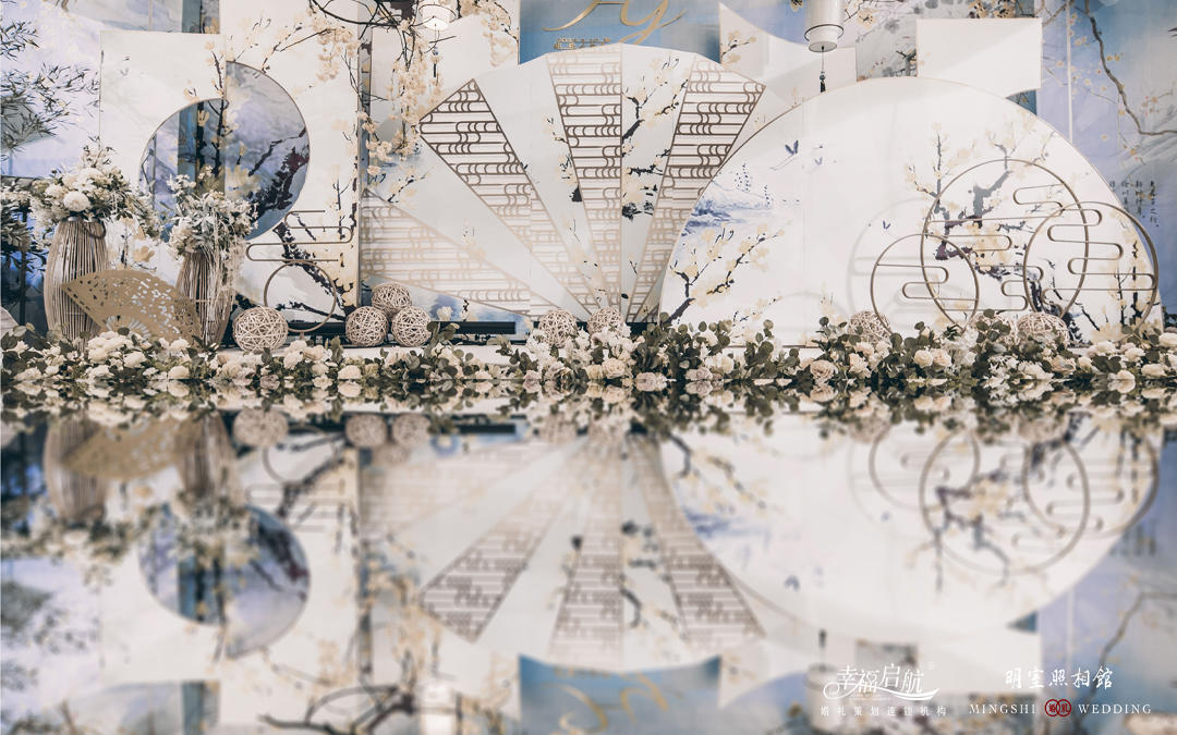 【幸福启航】 冰蓝 中国风 梦幻唯美大气