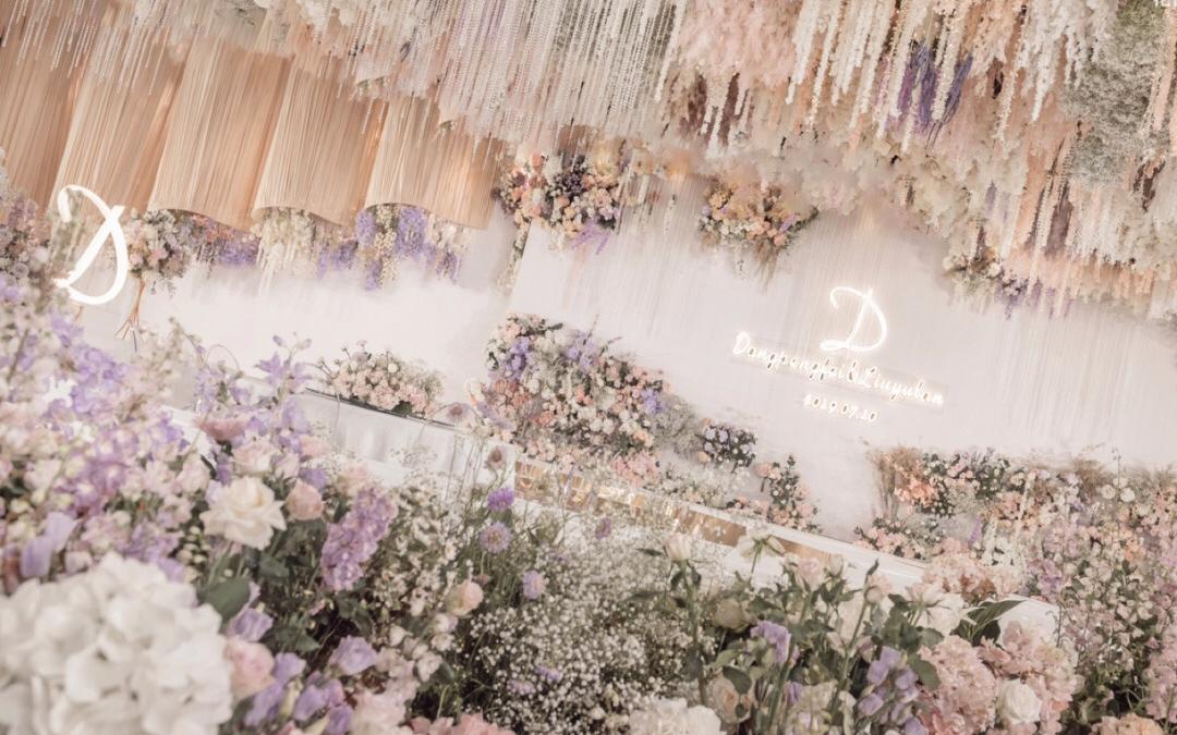 【乐意婚礼】香槟色高贵典雅婚礼