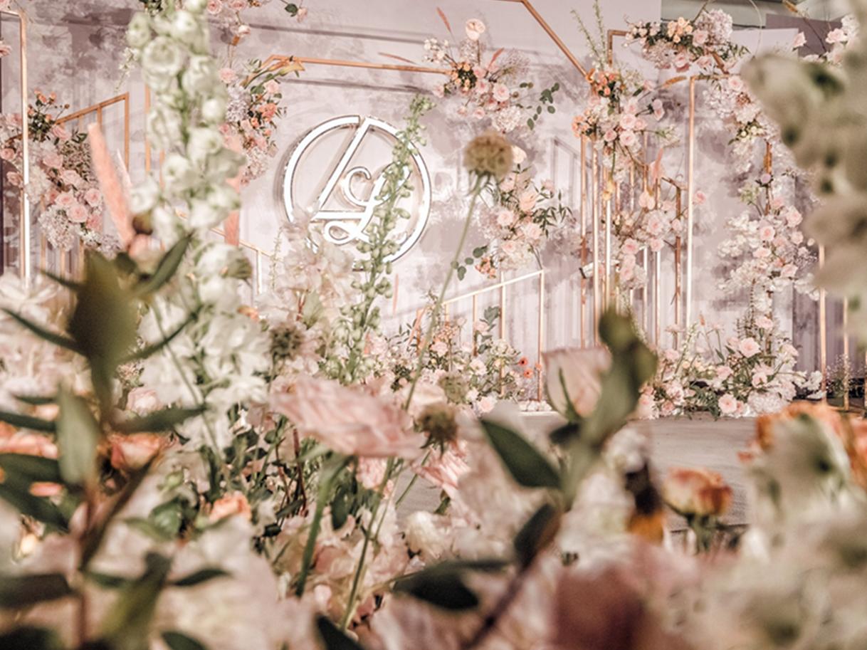 2021超值香槟色主题婚礼布置策划（含四大金刚）