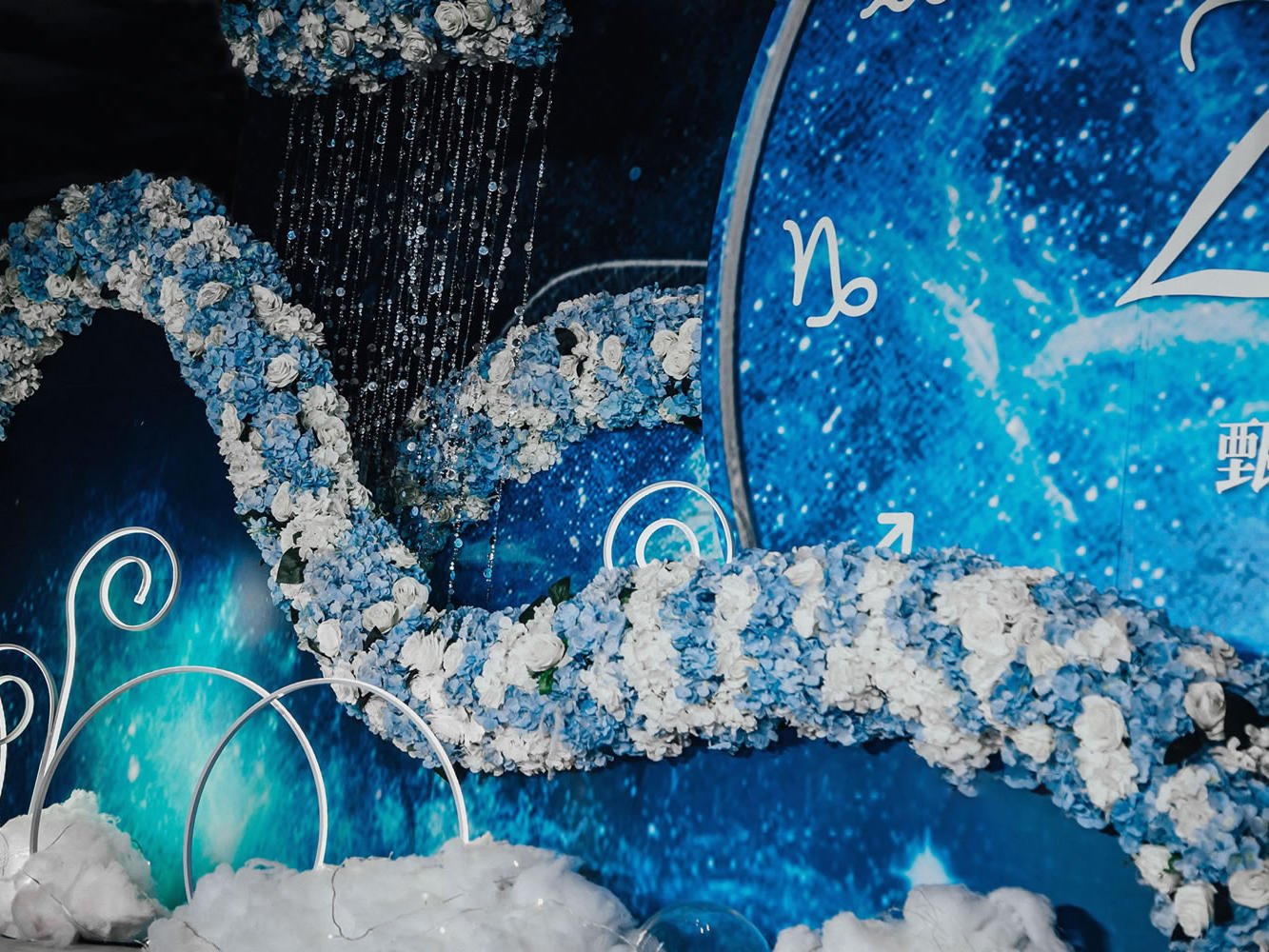 四大金刚+布置+灯光+T台+大屏