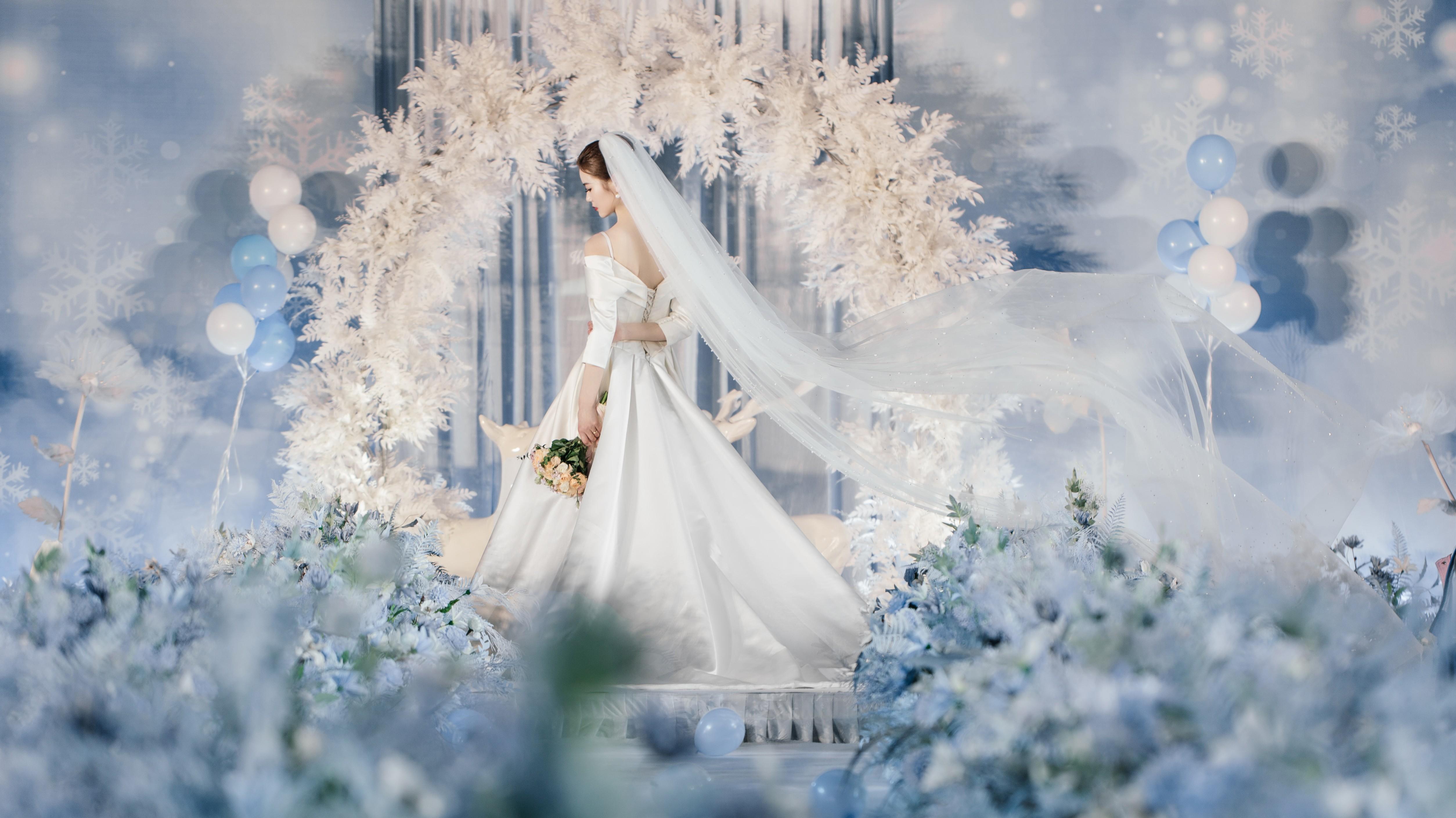 【良辰婚礼】冰雪梦幻主题风格婚礼  永恒