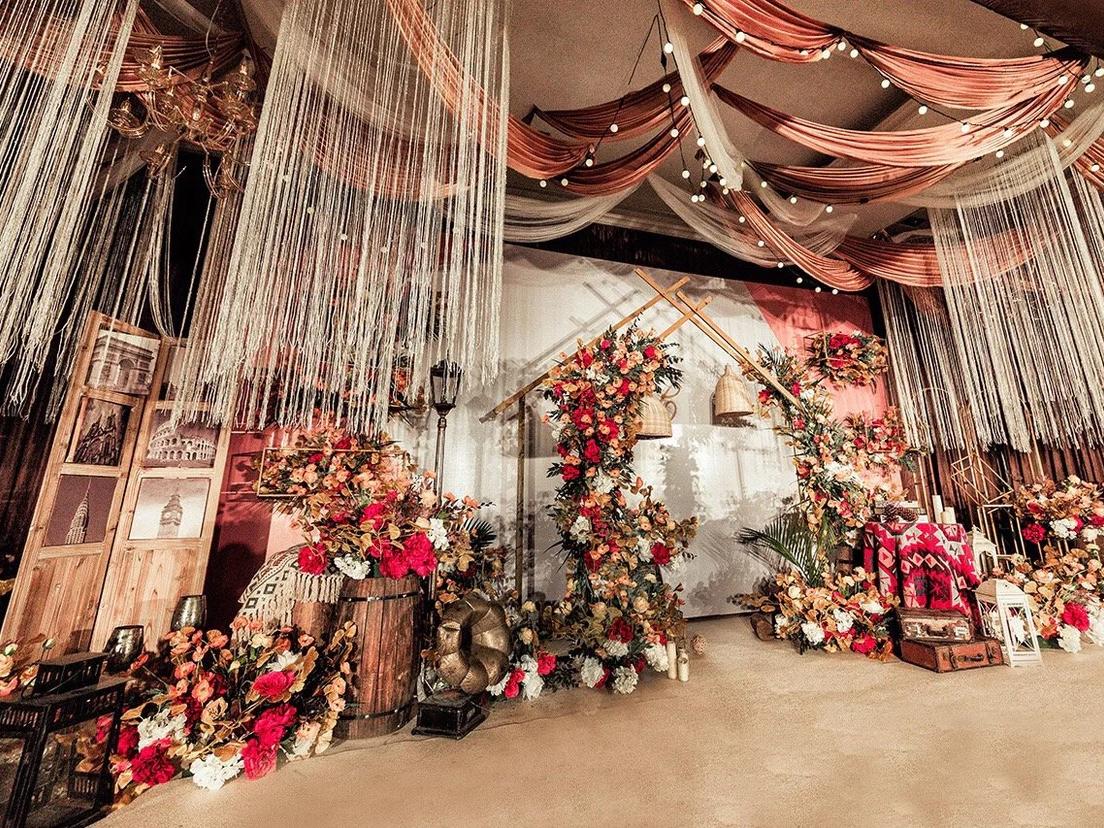 【花诚缘主题婚礼】-美式复古婚礼