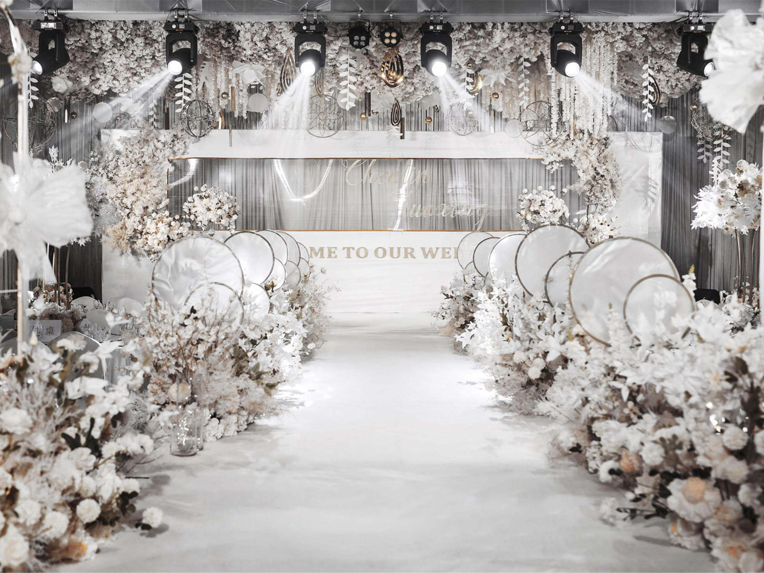 大气白金婚礼【女大当嫁创意婚礼】