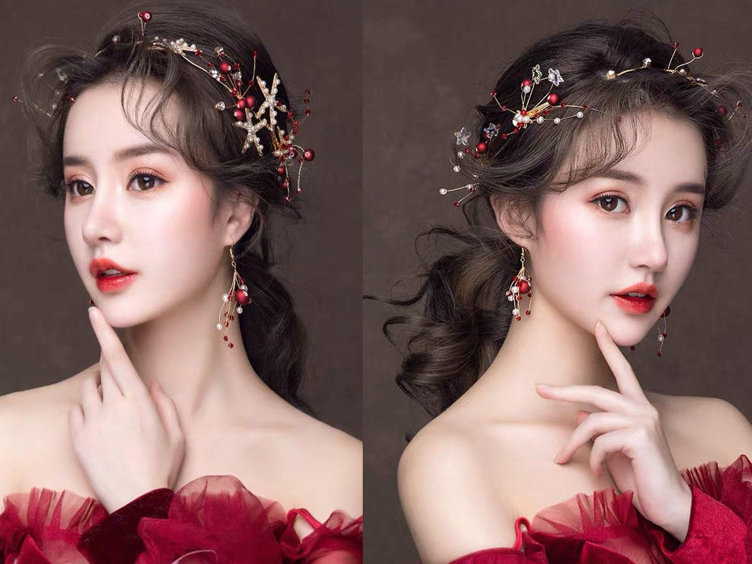 婚礼全天跟妆送拍摄JR美妆造型南亚店