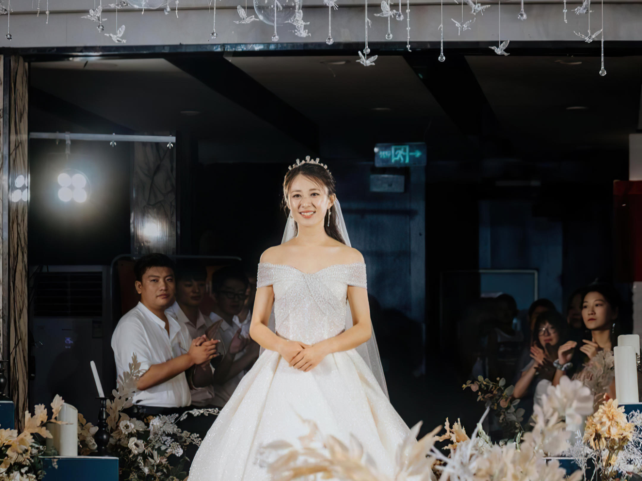 【诺言】#墨绿水晶风婚礼#莘漾