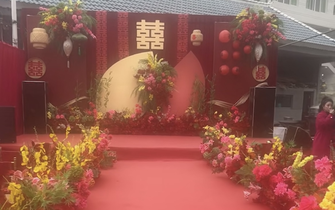 這樣的農(nóng)村婚禮你打幾分啊