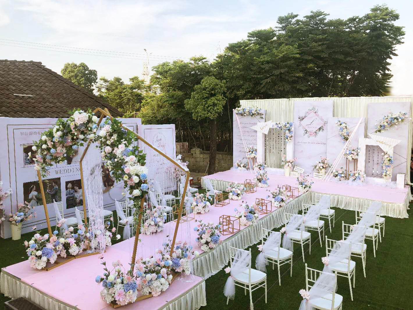 柏拉图婚礼  夏日pink