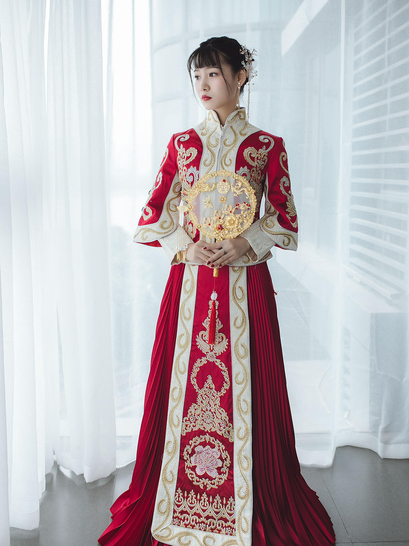 【中式必选2件套】中式嫁衣+伴娘服