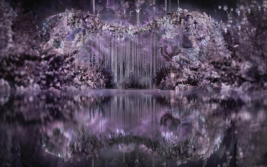 Mauve | 唯美梦幻华丽精灵系室内女神婚礼