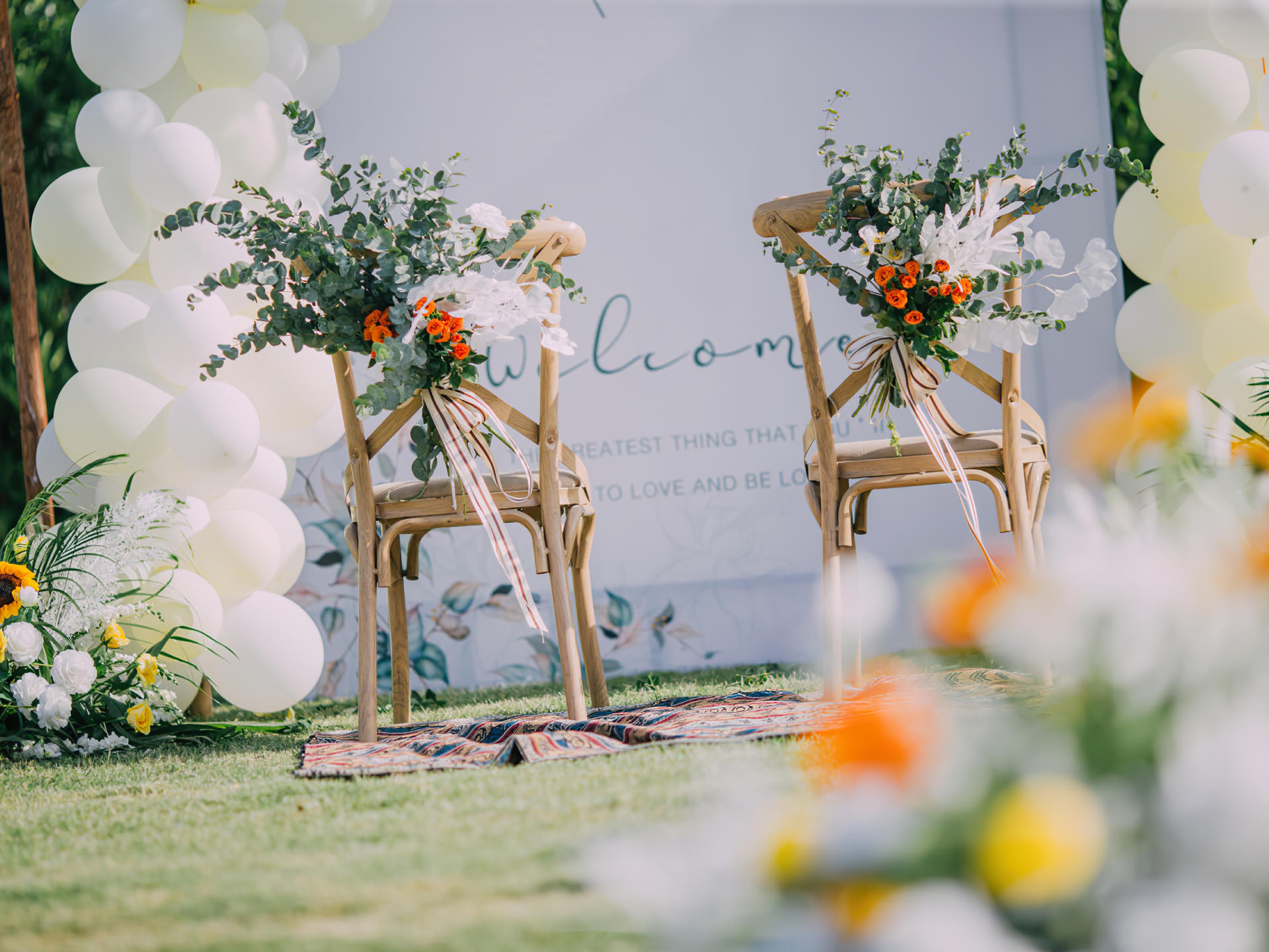 小清新户外婚礼小预算含金刚