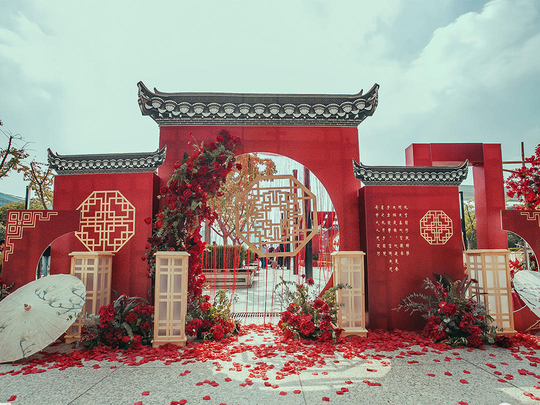 户外婚礼 | 农村自家院子婚礼